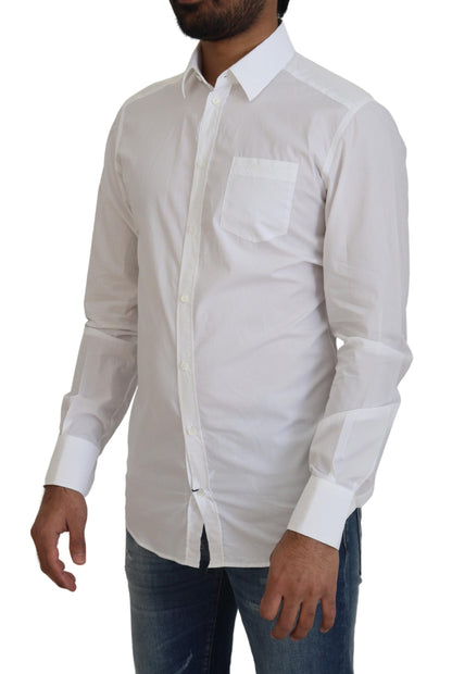 Chemise habillée slim blanche Dolce &amp; gabbana