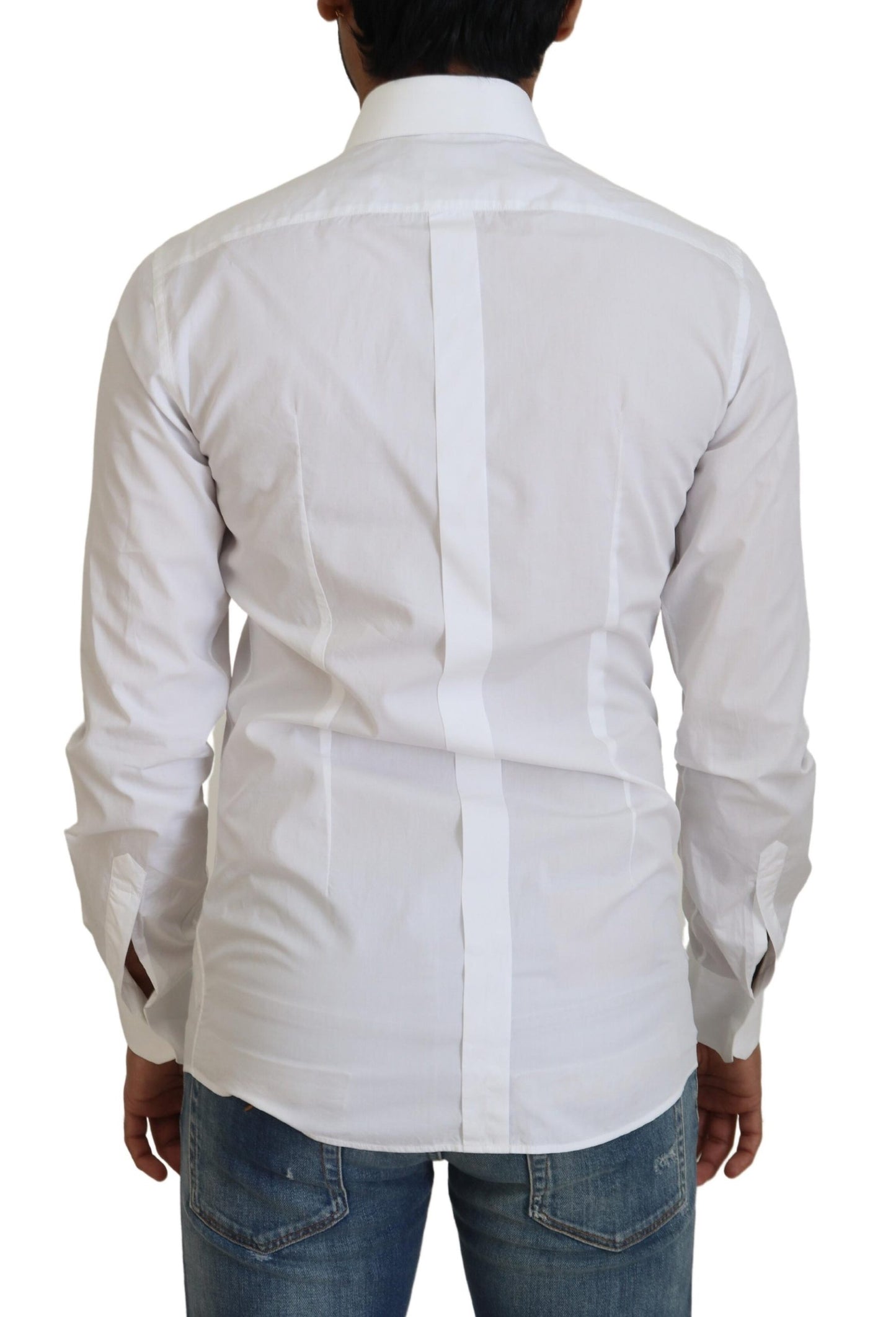 Chemise habillée slim blanche Dolce &amp; gabbana