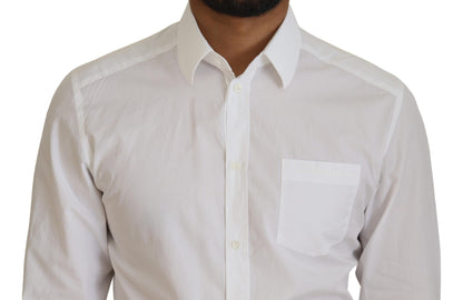 Chemise habillée slim blanche Dolce &amp; gabbana