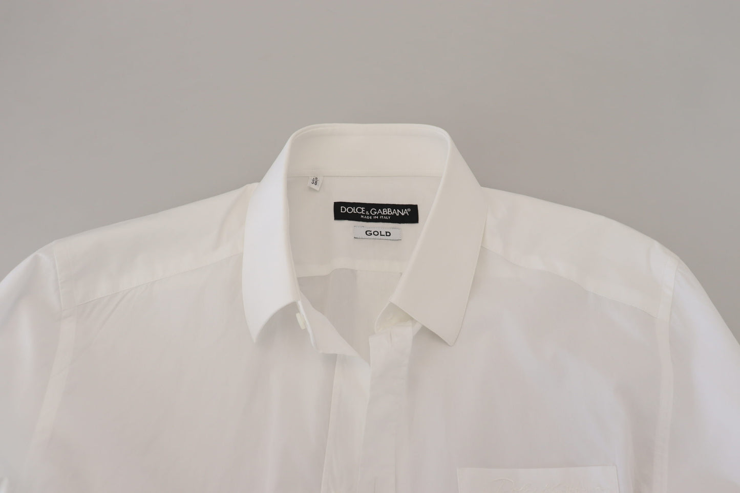 Chemise habillée slim blanche Dolce &amp; gabbana