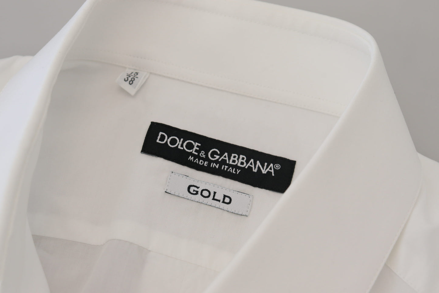 Chemise habillée slim blanche Dolce &amp; gabbana