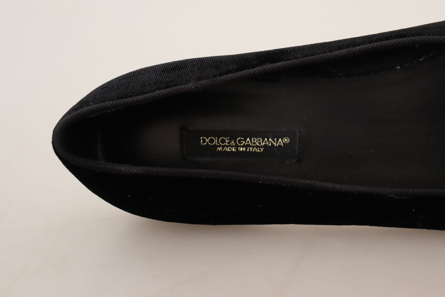 Chaussures plates en cuir verni Dolce &amp; Gabbana