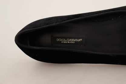 Chaussures plates en cuir verni Dolce &amp; Gabbana