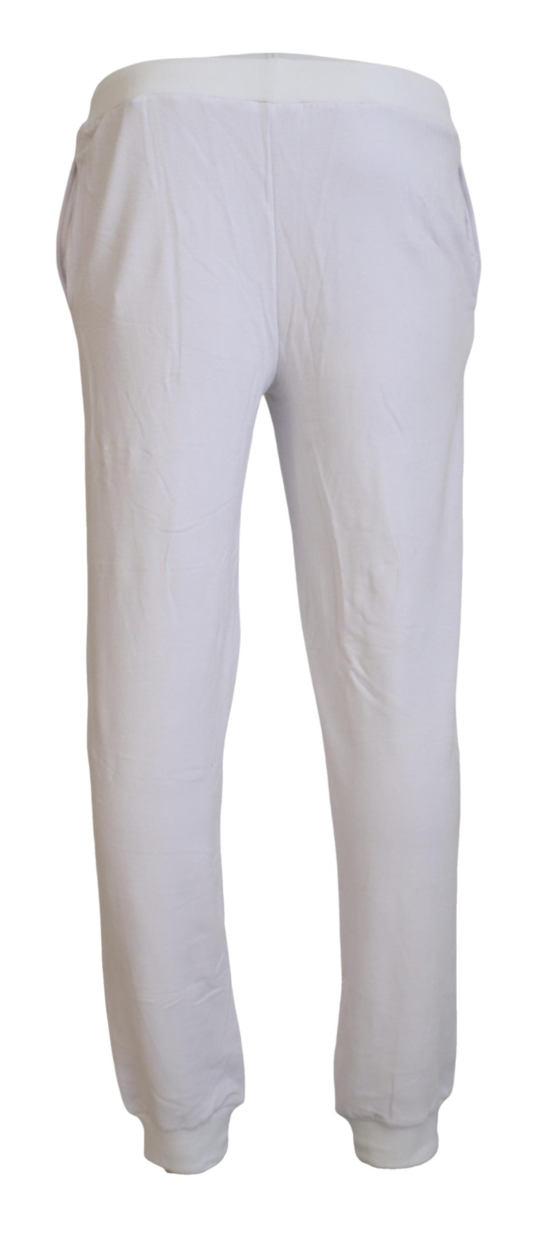 John Galliano Chic Pantalones Jogger Blancos - Elegancia Casual