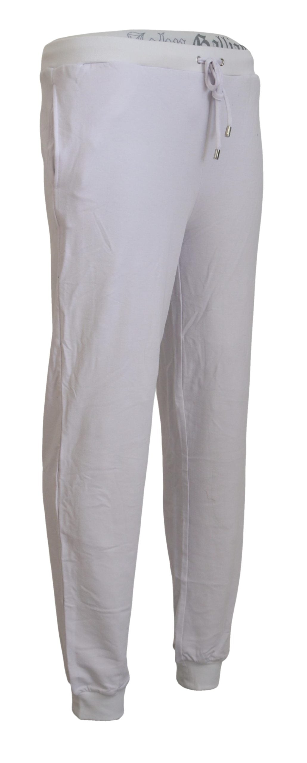 John Galliano Chic Pantalones Jogger Blancos - Elegancia Casual