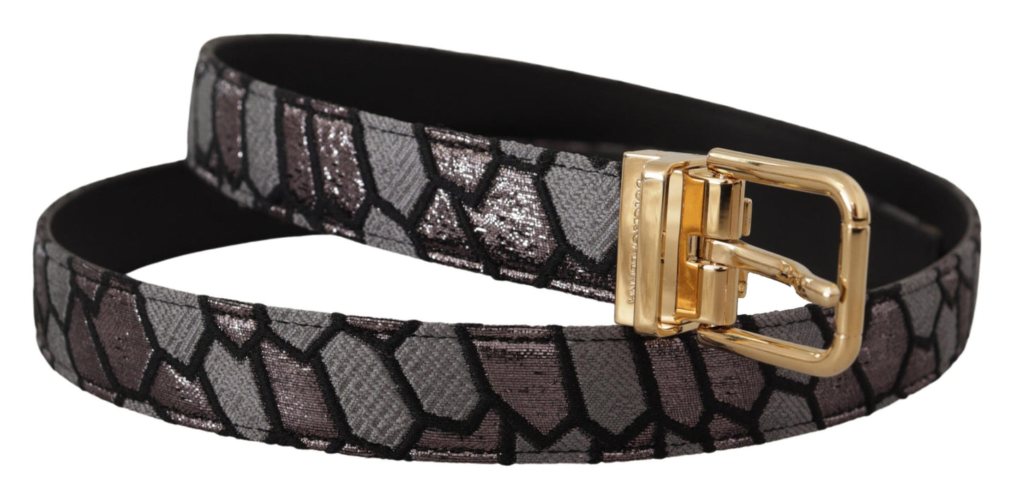 Ceinture tendance en cuir multicolore Dolce &amp; gabbana