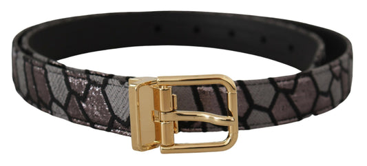 Ceinture tendance en cuir multicolore Dolce &amp; gabbana