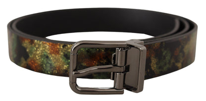 Ceinture en cuir bicolore Dolce &amp; gabbana