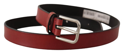 Ceinture en cuir italien marron Dolce &amp; Gabbana