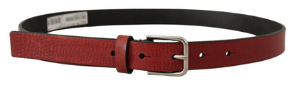 Ceinture en cuir italien marron Dolce &amp; Gabbana