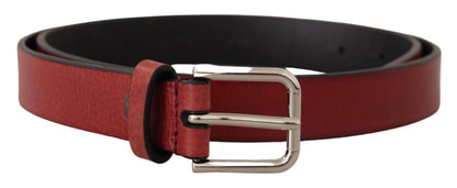 Ceinture en cuir italien marron Dolce &amp; Gabbana