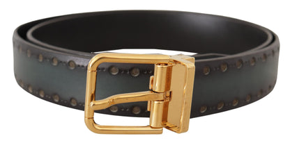 Ceinture en cuir émeraude Dolce &amp; gabbana