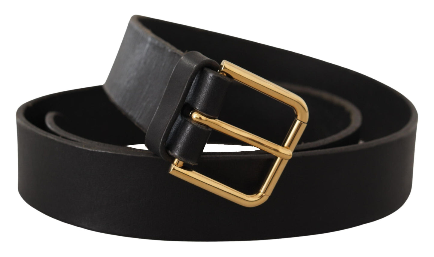 Ceinture en cuir Dolce &amp; gabbana avec boucle en métal