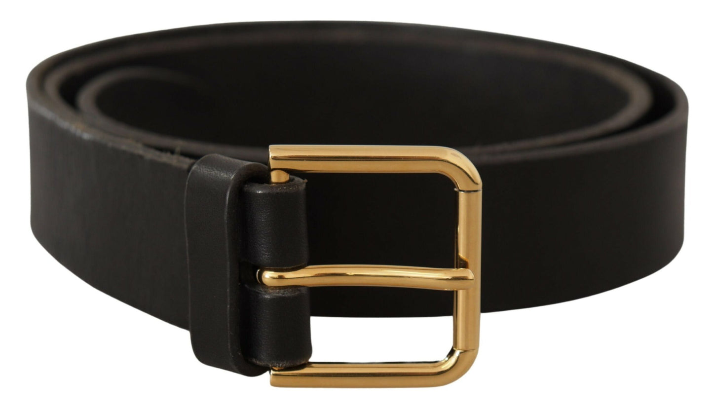 Ceinture en cuir Dolce &amp; gabbana avec boucle en métal