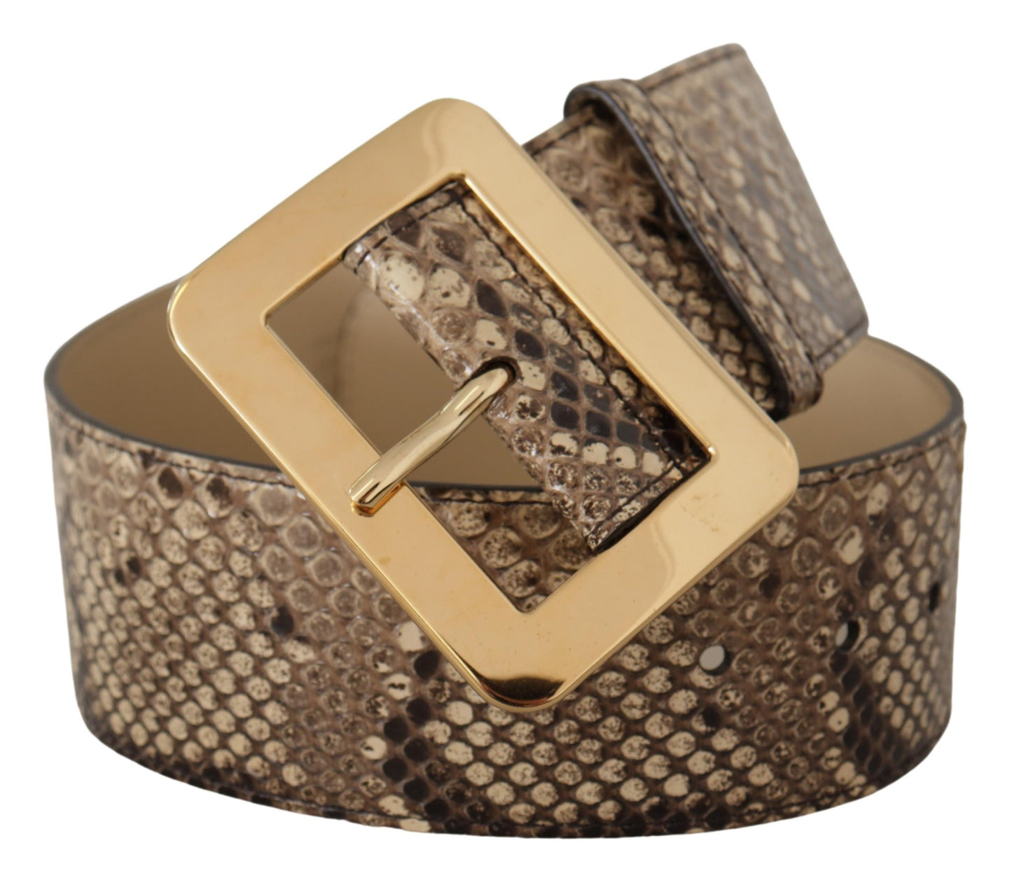 Ceinture en cuir Dolce &amp; gabbana avec boucle gravée