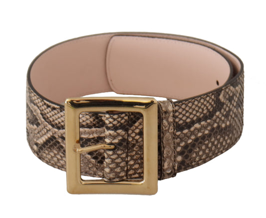 Ceinture en cuir Dolce &amp; gabbana avec boucle logo