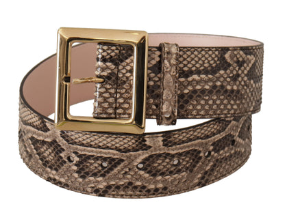 Ceinture en cuir Dolce &amp; gabbana avec boucle logo