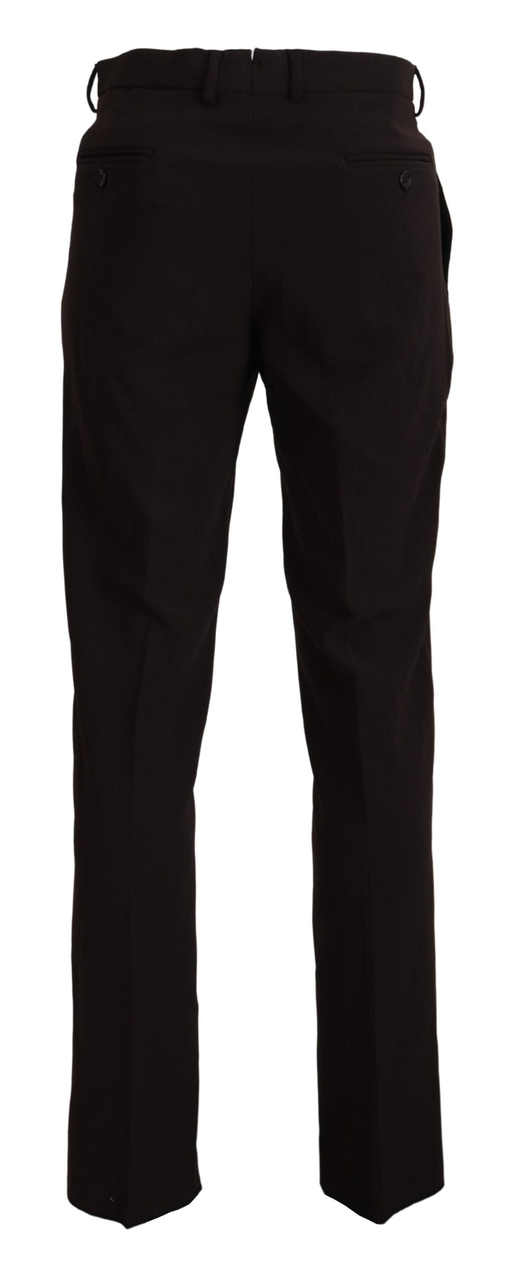 BENCIVENGA Elegante Pantalón Italiano Marrón para Hombre