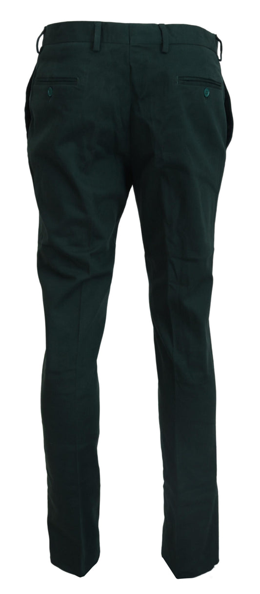 Pantalon chino Bencivenga vert foncé