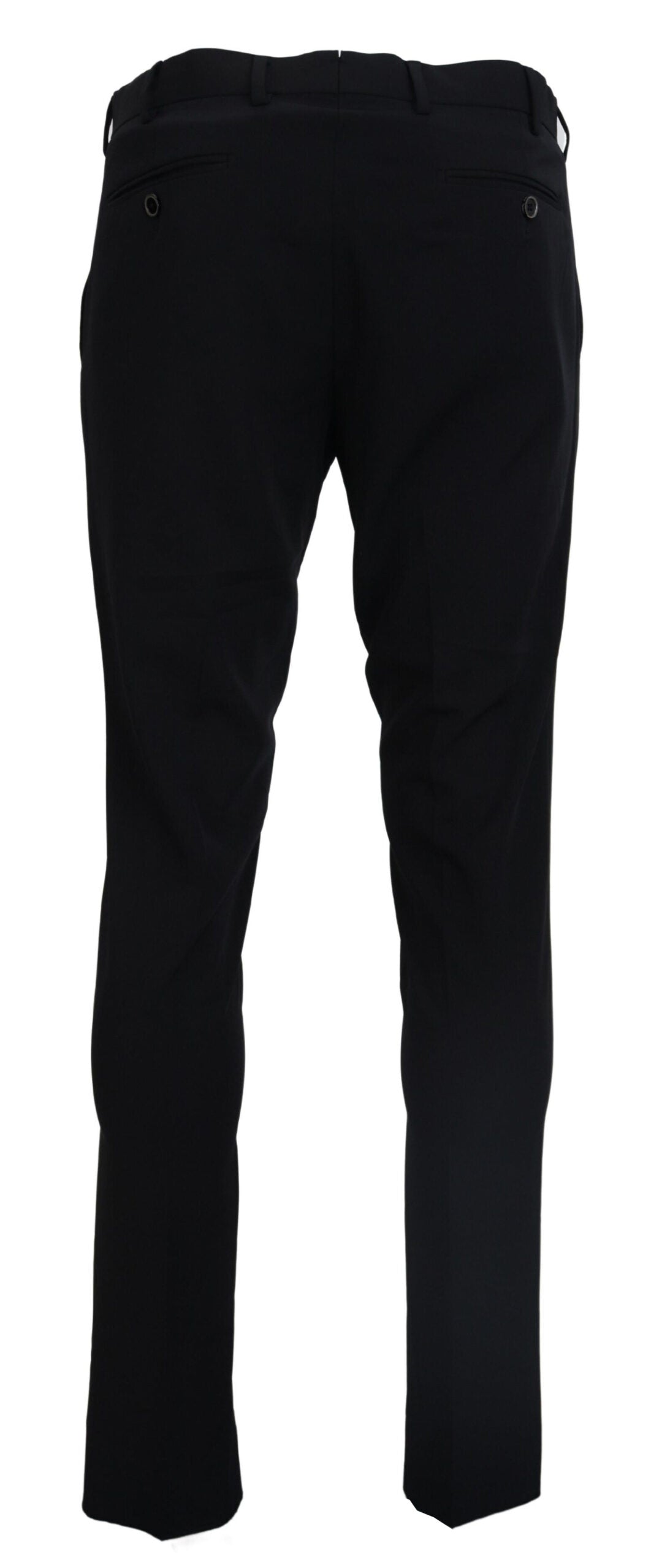 Domenico tagliente pantalon de costume italien noir