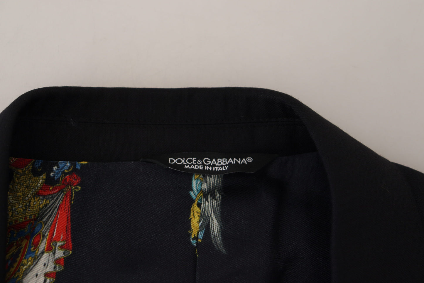 Dolce &amp; Gabbana Blazer en laine Martini noir