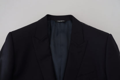 Dolce &amp; Gabbana Blazer Martini Bleu Foncé