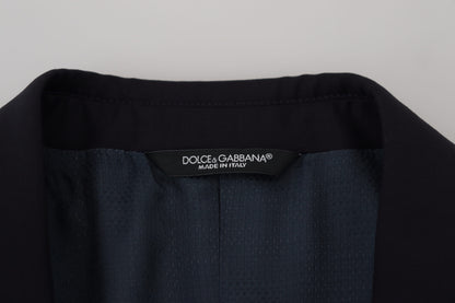 Dolce &amp; Gabbana Blazer Martini Bleu Foncé