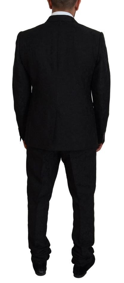 Dolce & Gabbana Black Martini Slim Fit Designer Suit