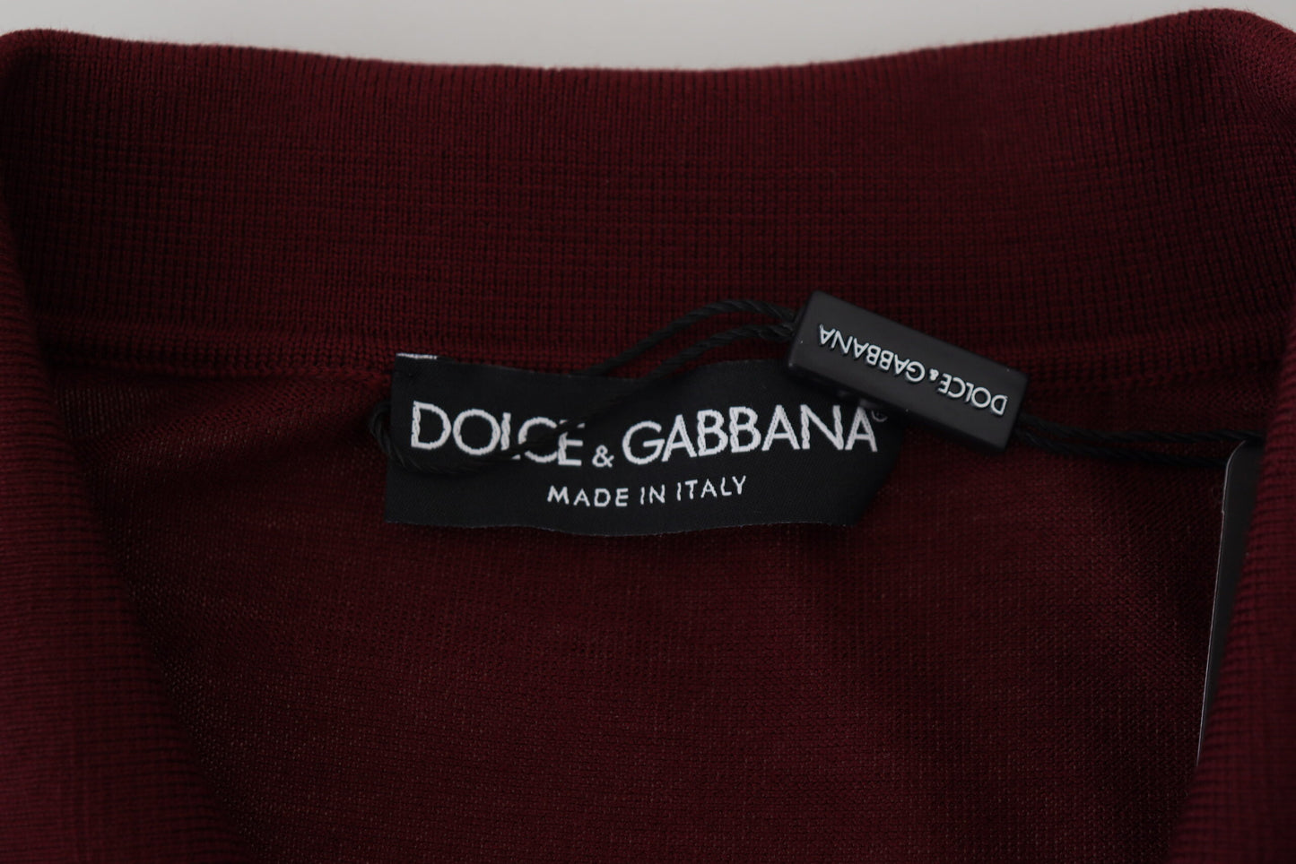 Dolce &amp; gabbana pull multicolore en laine vierge et soie