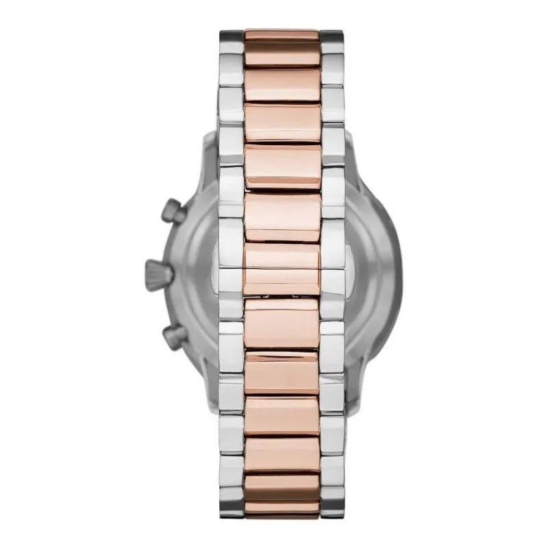 Montre bicolore Emporio Armani pour homme