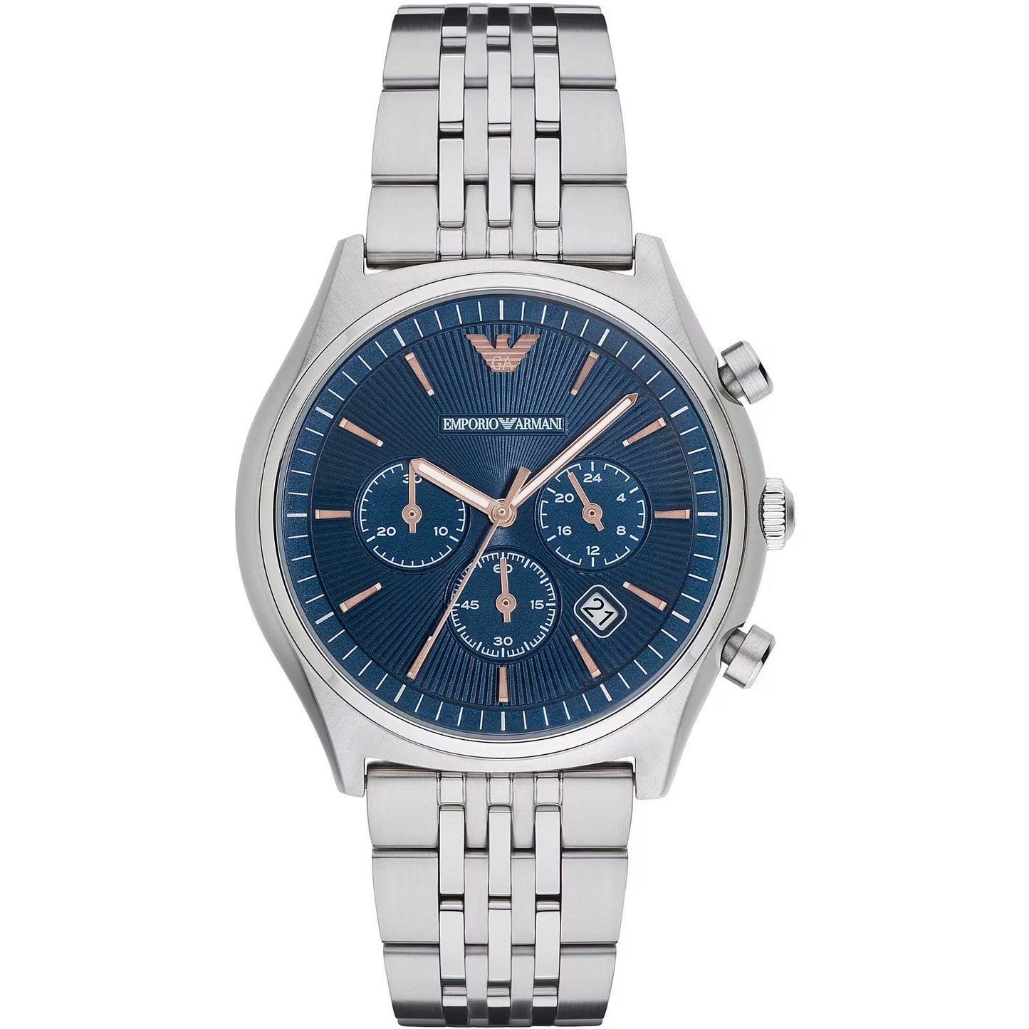 Montre homme chronographe argent Emporio Armani