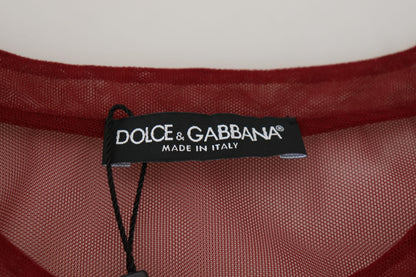 Dolce &amp; gabbana mini robe droite marron - italien