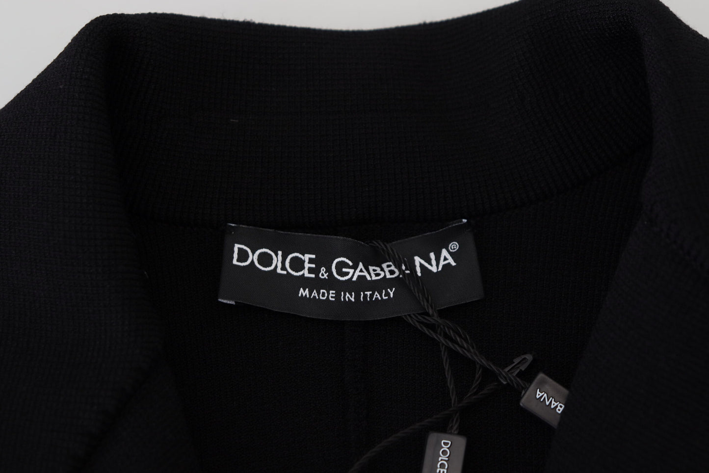 Dolce &amp; Gabbana veste noire à manches longues