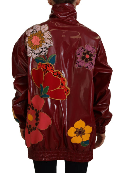 Dolce &amp; Gabbana - Veste de luxe à fleurs marron