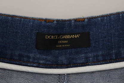 Dolce &amp; gabbana jean bleu taille haute