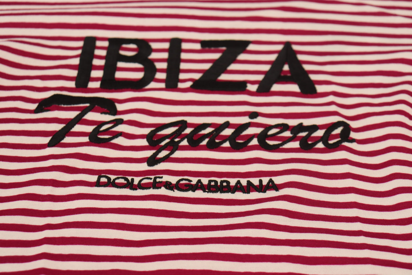 Dolce &amp; Gabbana - T-shirt ras du cou rayé Ibiza exclusif