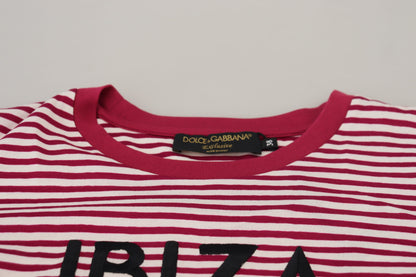 Dolce &amp; Gabbana - T-shirt ras du cou rayé Ibiza exclusif