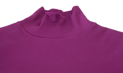 Pull à col roulé violet Dolce &amp; Gabbana