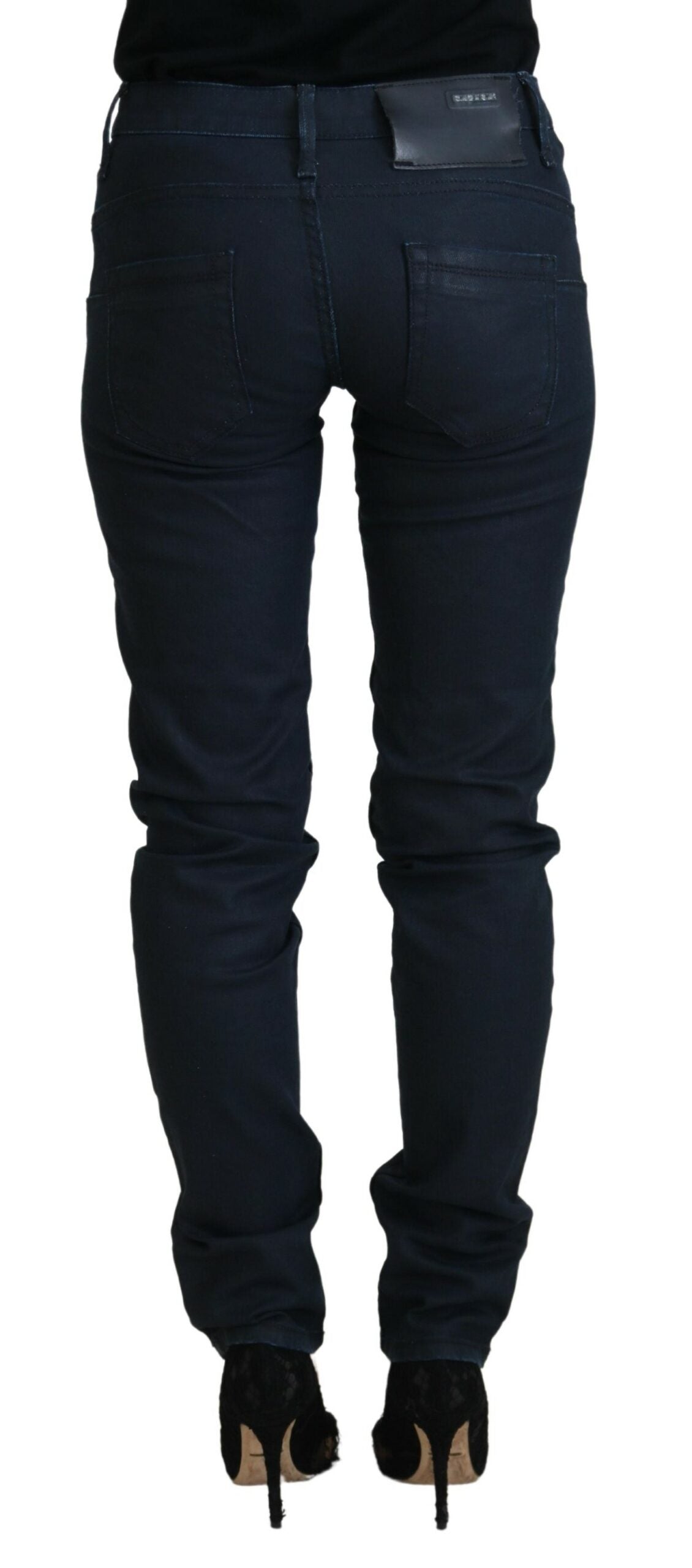 Acht - Jean skinny taille basse - Bleu