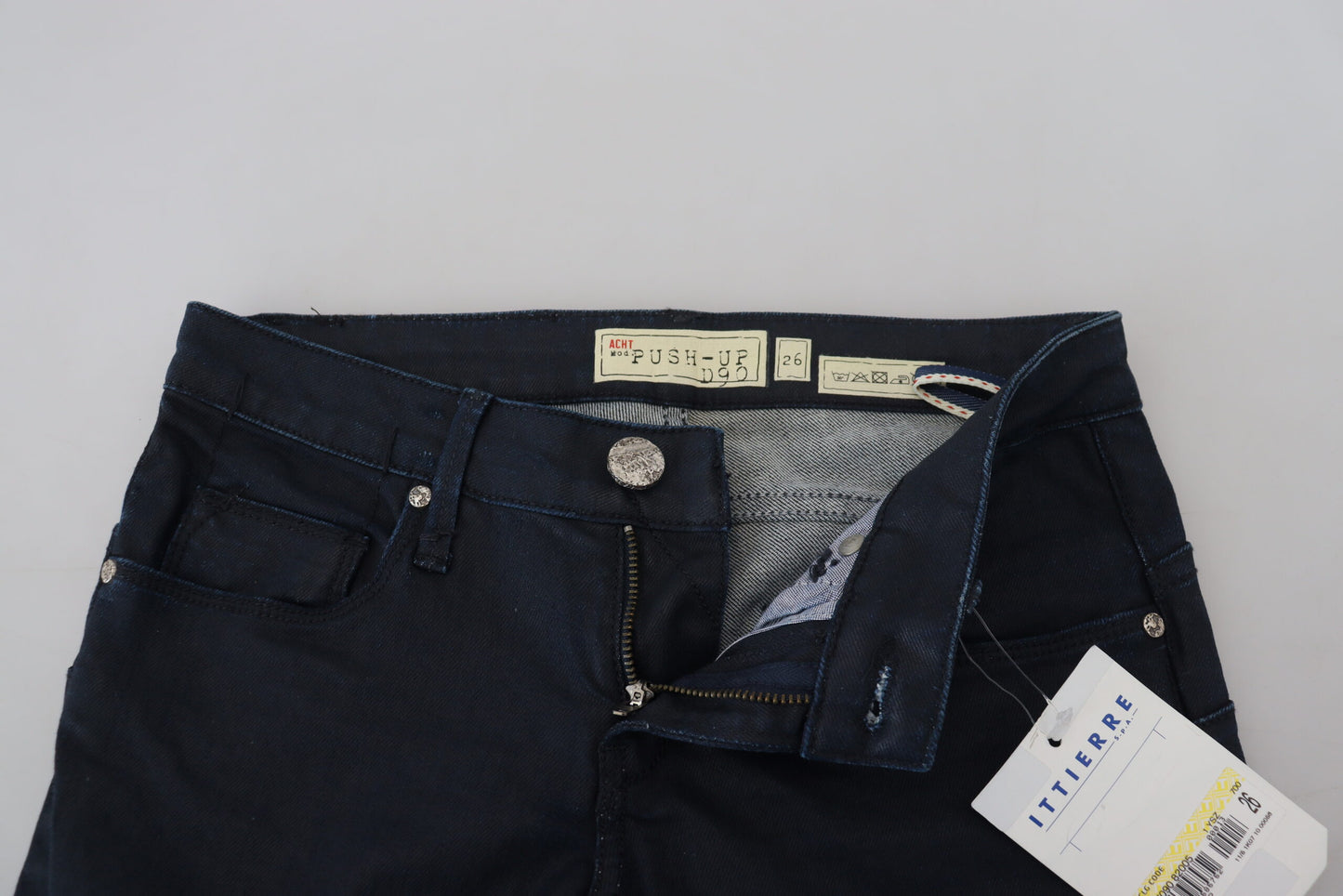 Acht - Jean skinny taille basse - Bleu