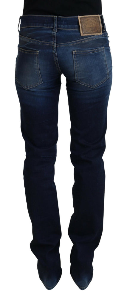 Just Cavalli - Pantalon en jean taille basse - Bleu