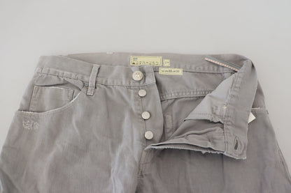 Acht Sleek Regular Denim Gray Jeans