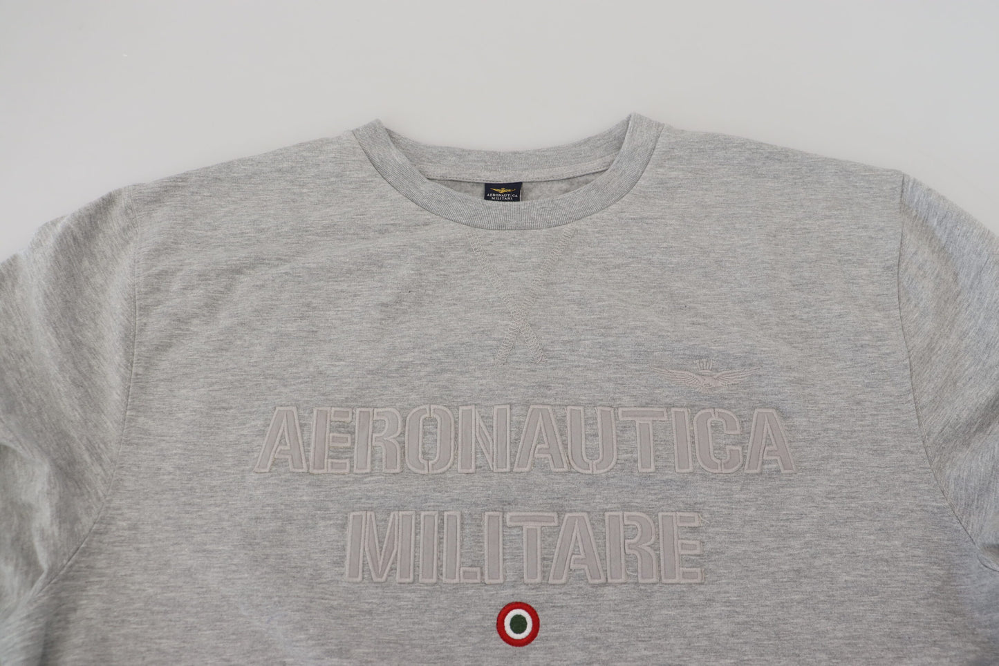 Pull gris Aeronautica militaire