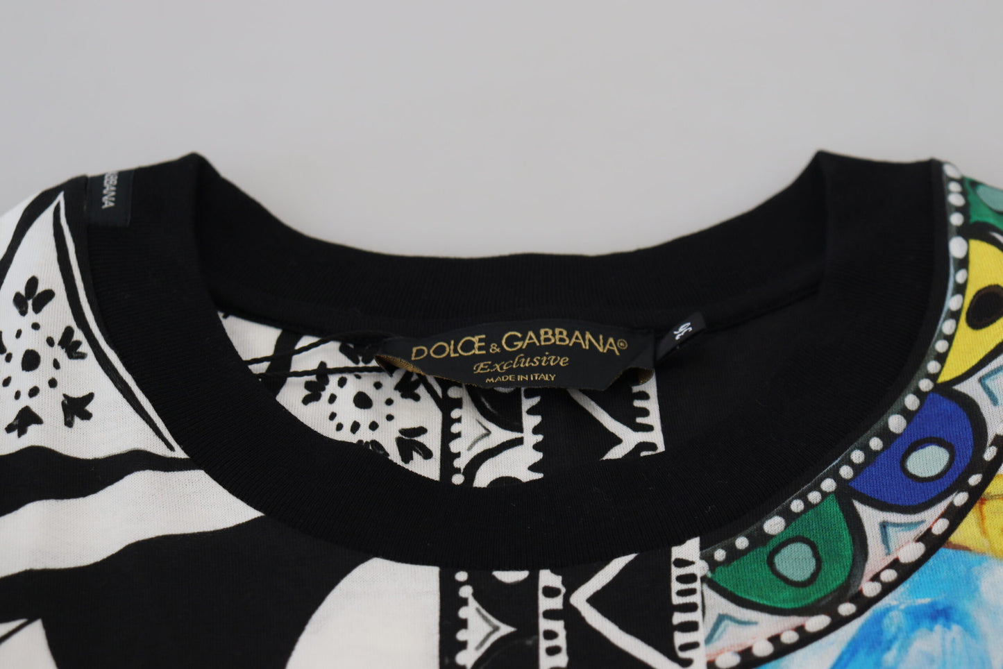 Dolce &amp; gabbana t-shirt décontracté en coton multicolore