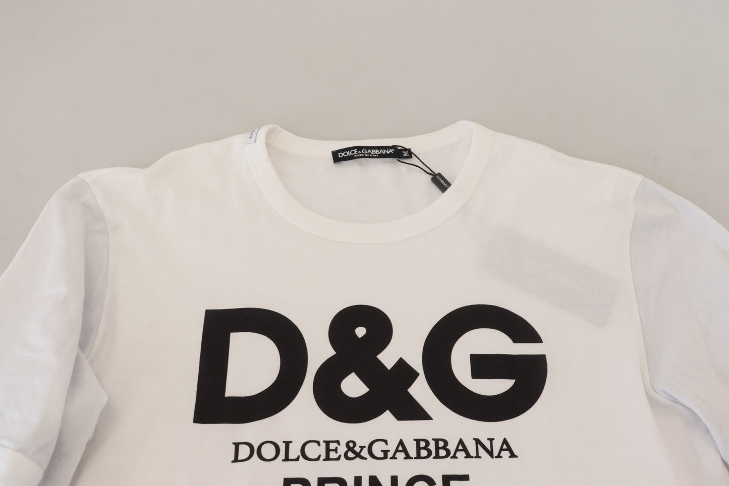 Pull en coton blanc Dolce &amp; gabbana