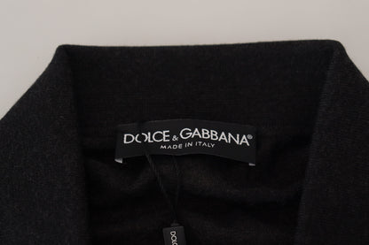 Pull en cachemire noir Dolce &amp; Gabbana