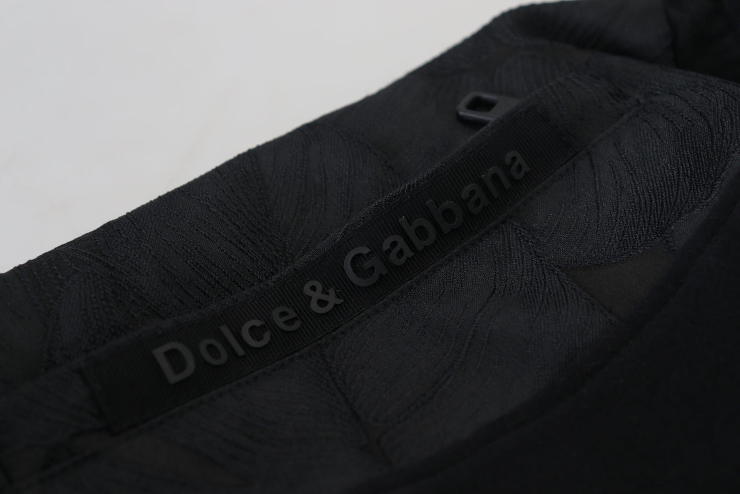 Pantalon de jogging noir Dolce &amp; gabbana pour l'homme moderne