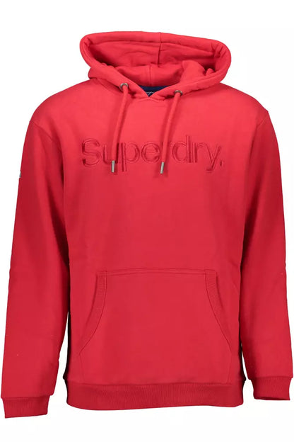 Sweat à capuche Superdry rose avec broderie