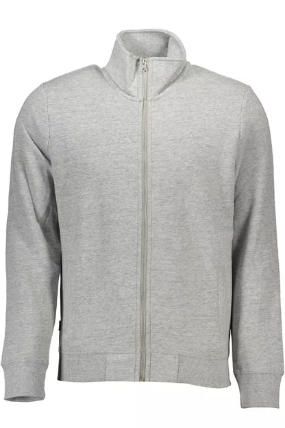 Superdry - Sweat-shirt zippé élégant à manches longues - Gris