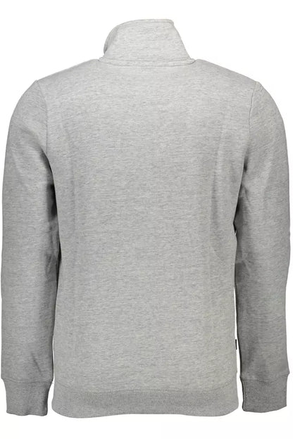 Superdry - Sweat-shirt zippé élégant à manches longues - Gris